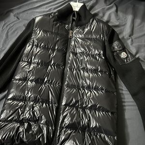Moncler Padded Down Cardigan